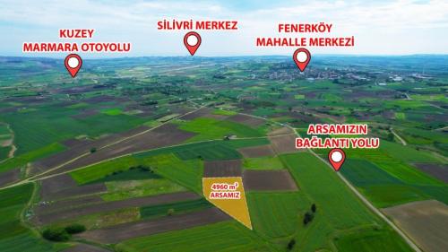 SİLİVRİ FENERKÖYDE SATILIK TARLA