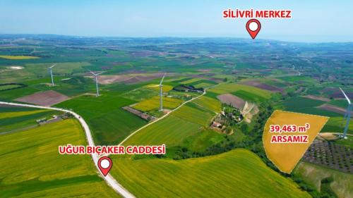 SİLİVRİ FENERKÖYDE  SATILIK TARLA