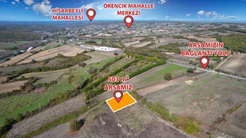 PRM EMLAKTAN ÇATALCA ÖRENCİKTE 503 M² MANZARALI PARSEL