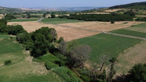 GELİBOLU BAYIRKÖYDE 920 M² ÇAPLI MUVAFAKATLI SATILIK PARSEL