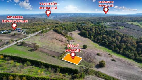 PRM EMLAKTAN ÇATALCA ÖRENCİKTE 503 M² MANZARALI PARSEL